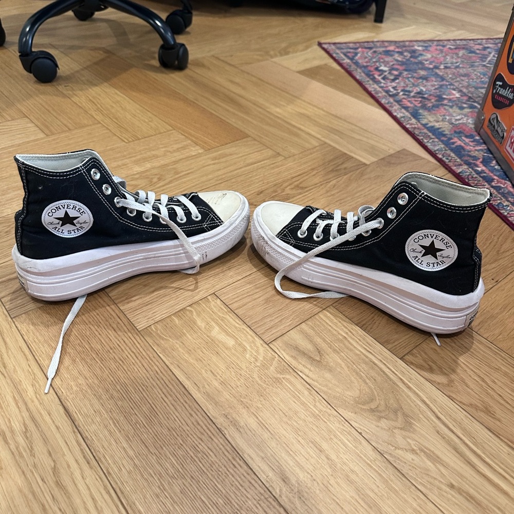 Platform Converse Black